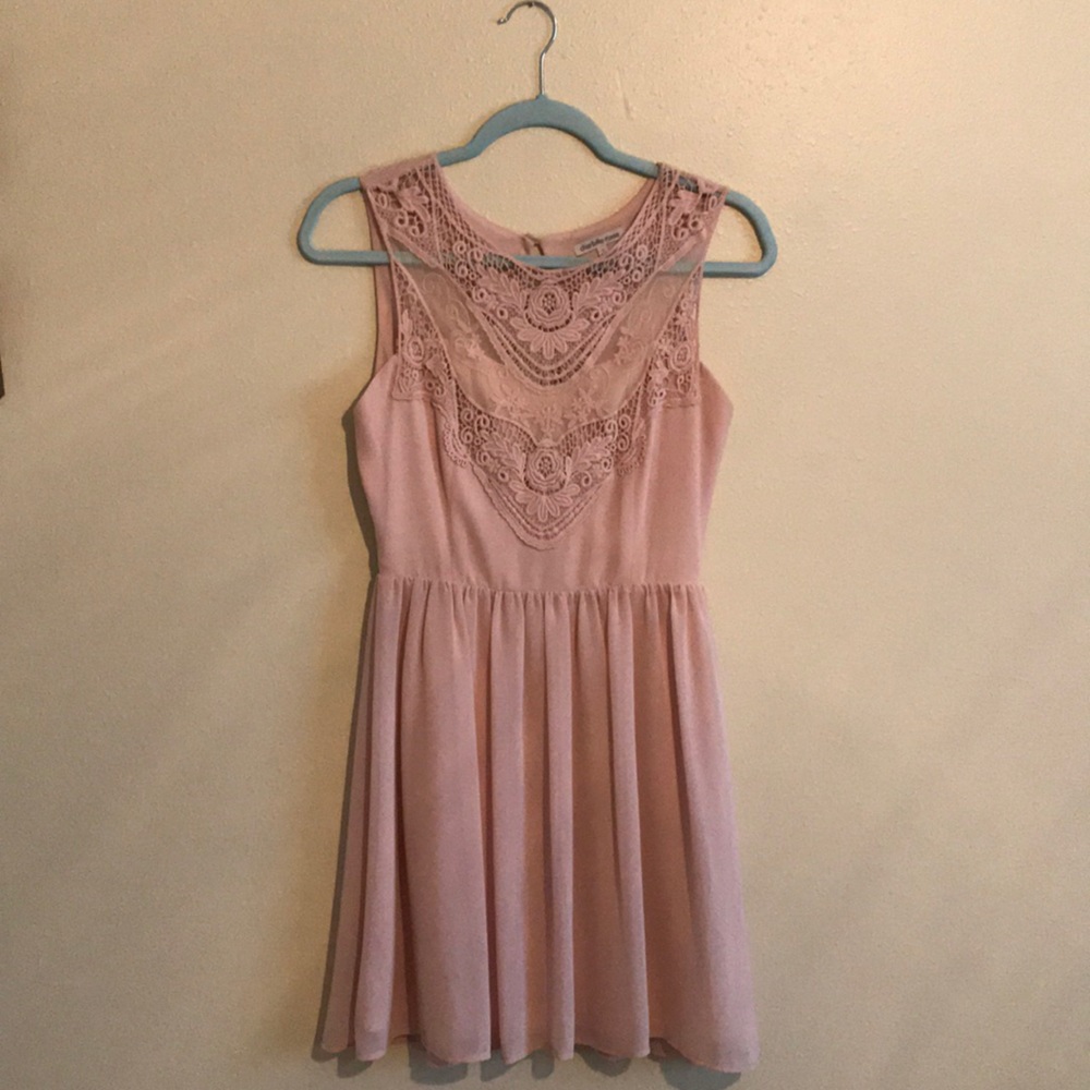 Dusty pink Charlotte Russe dress